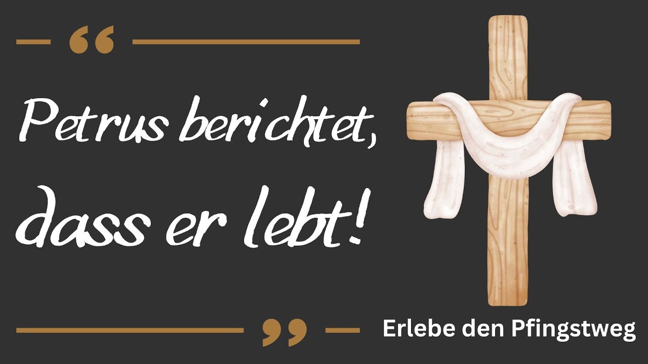 Vorschaubild zum Lied Petrus berichtet, dass er lebt!