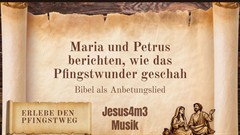 Vorschaubild zum Lied Maria und Petrus berichten, wie das Pfingstwunder geschah